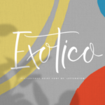 Exotico Font Poster 1