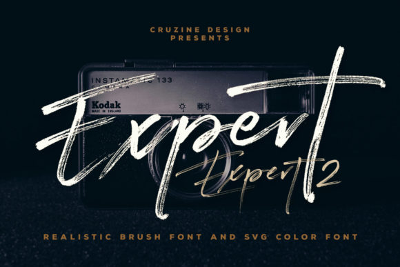 Expert Font Poster 1