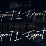 Expert Font Poster 2