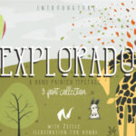 Explorado Font Poster 1