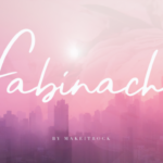 Fabinache Font Poster 1