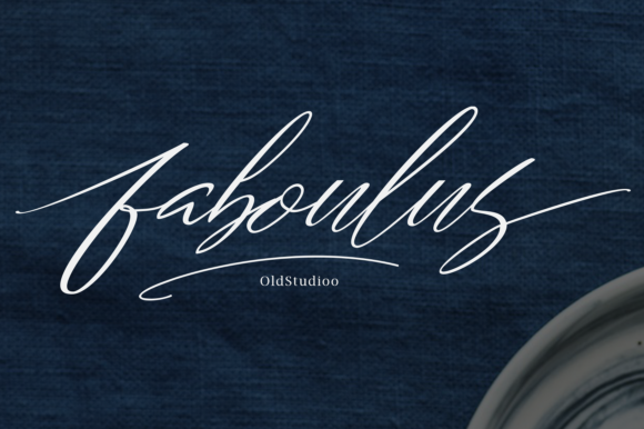 Faboulus Font Poster 1