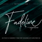 Fadeline Font Poster 1
