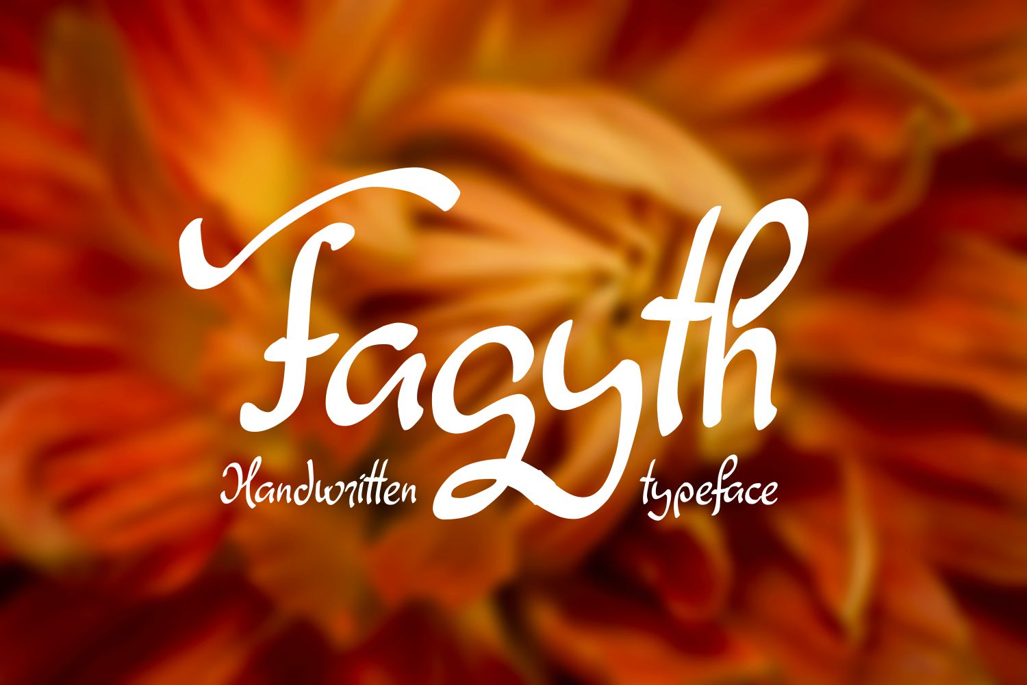 Fagyth Font Poster 1