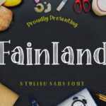 Fainland Font Poster 1