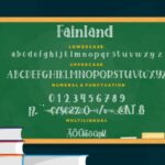 Fainland Font Poster 7