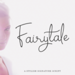 Fairytale Font Poster 1