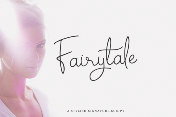 Fairytale Font Poster 1