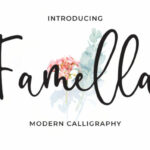 Famella Font Poster 1