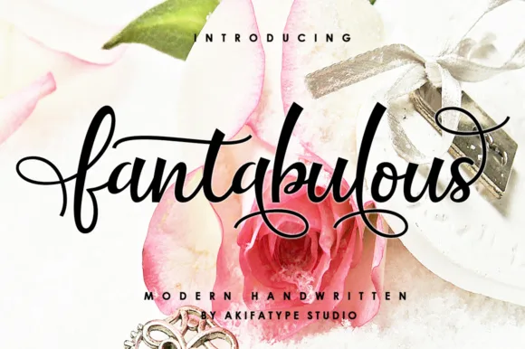 Fantabulous Font Fantabulous Font Poster 1