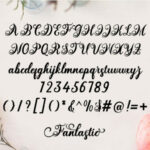 Fantastic Script Font Poster 6