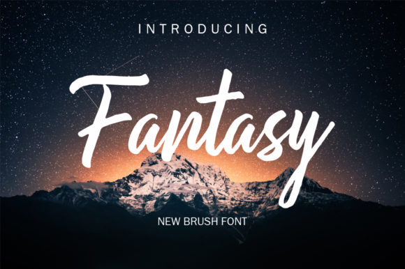 Fantasy Font Poster 1