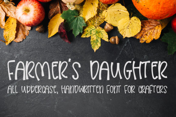 Farmers Daughter Font Poster 1