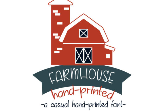 Farmhouse Font Poster 1