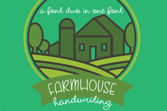 Farmhouse Font Poster 1