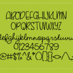 Farmhouse Font Poster 2