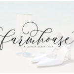 Farmhouse Font Poster 1