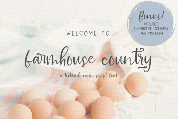 Farmhouse Country Font
