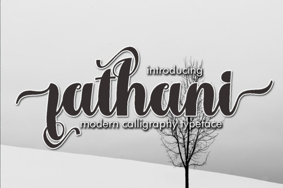 Fathani Font Poster 1