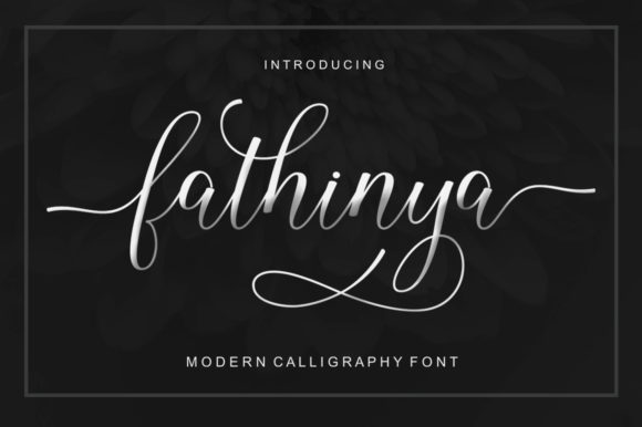 Fathinya Font Poster 1