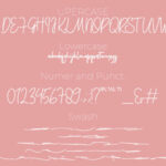 Felicia Signature Font Poster 7