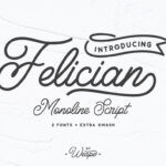 Felician Font Poster 1