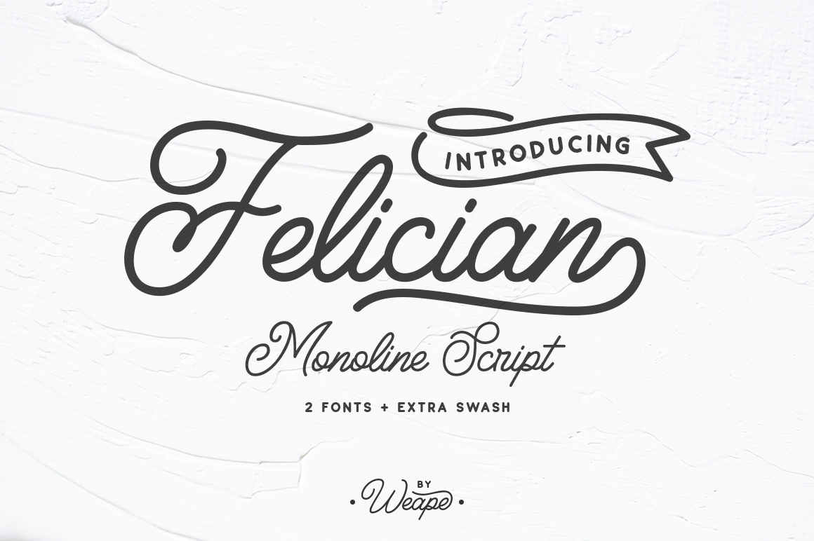 Felician Font Poster 1