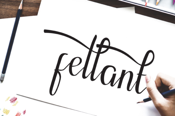 Fellant Font Poster 1