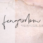 Fengardom Font Poster 1