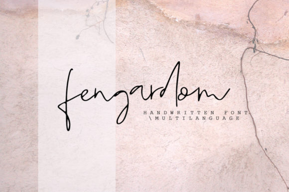 Fengardom Font Poster 1