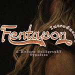 Fentapon Font Poster 1