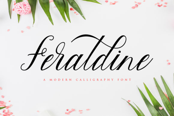 Feraldine Font Poster 1