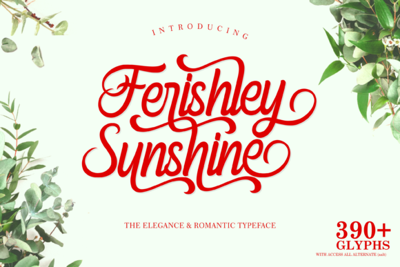 Ferishley Sunshine Font