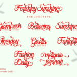 Ferishley Sunshine Font Poster 4