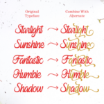 Ferishley Sunshine Font Poster 5