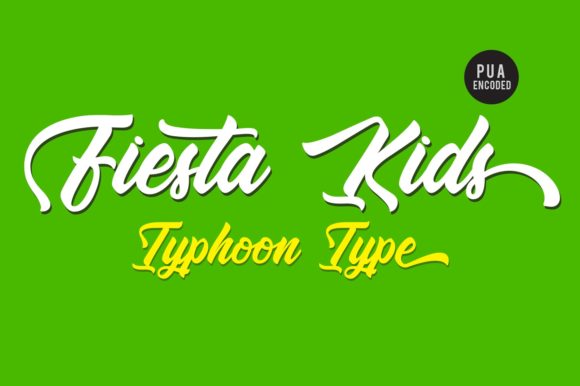 Fiesta Kids Font Poster 1