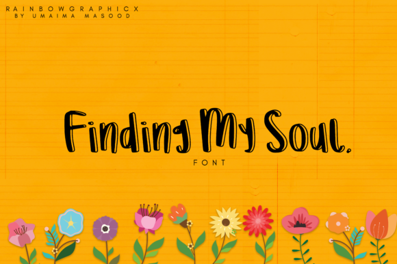 Finding My Soul Font Poster 1