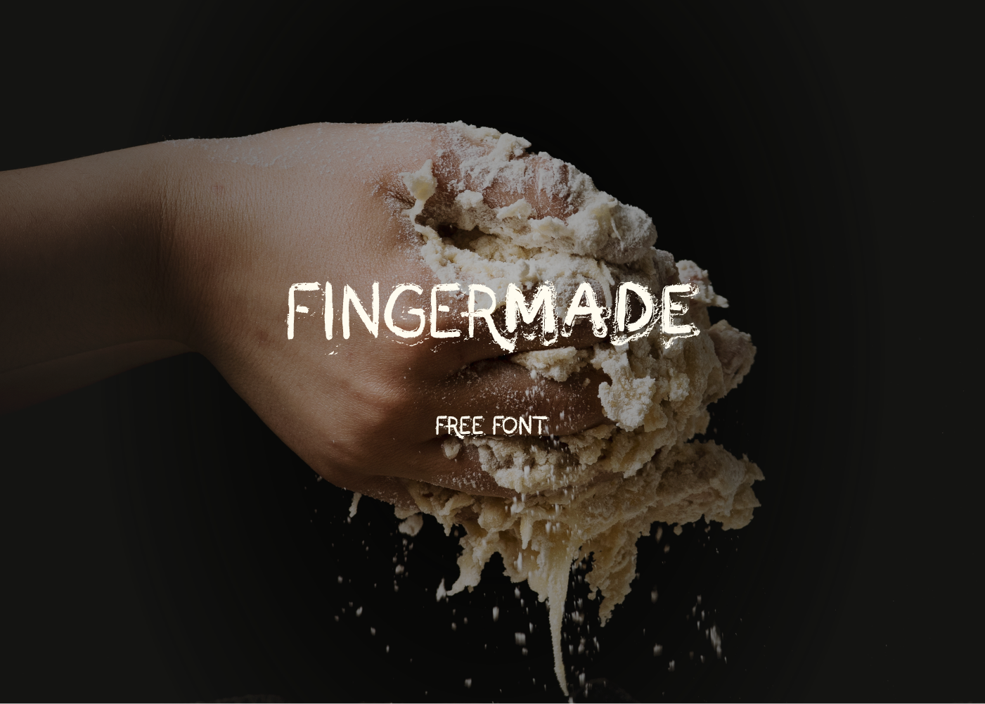 Fingermade Font Poster 1