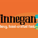 Finnegan Font Poster 1