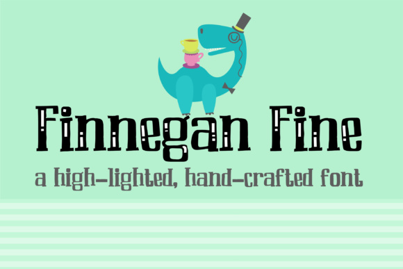 Finnegan Fine Font Poster 1