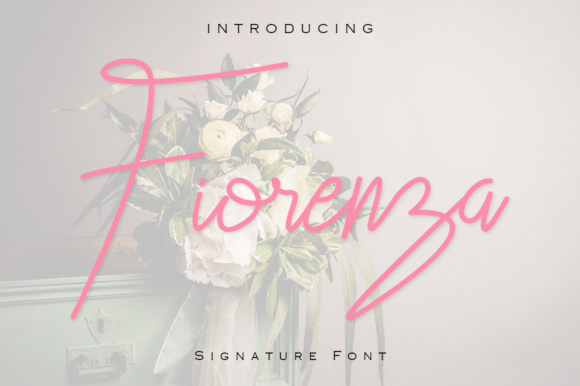 Fiorenza Font Poster 1