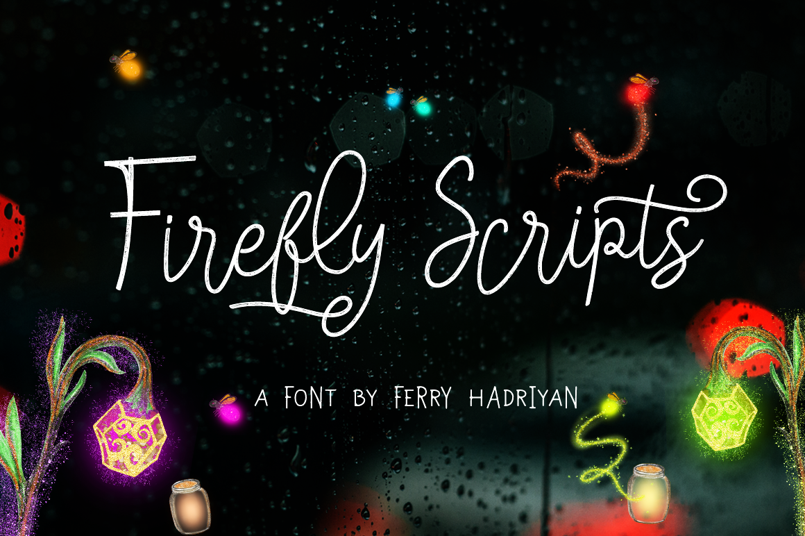 Firefly Font Poster 1