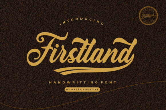 Firstland Font