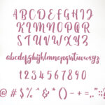 Fitamint Script Font Poster 2