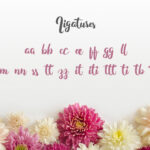 Fitamint Script Font Poster 3