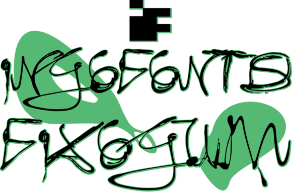 Fixogum Font Fixogum Font Poster 1