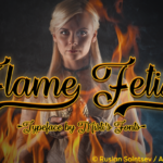 Flame Fetish Font Poster 1