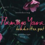 Flamingo Youra Font Poster 1