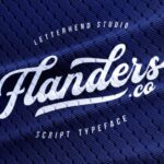 Flanders Script Font Poster 1