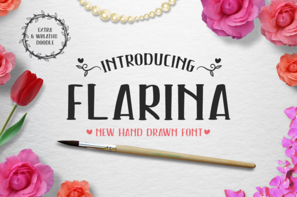 Flarina Font Poster 1